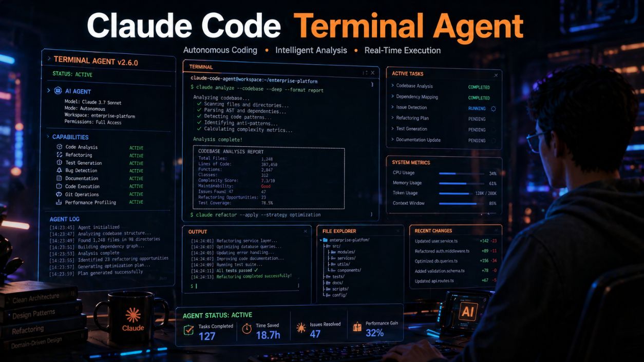 Claude Code AI terminal coding assistant