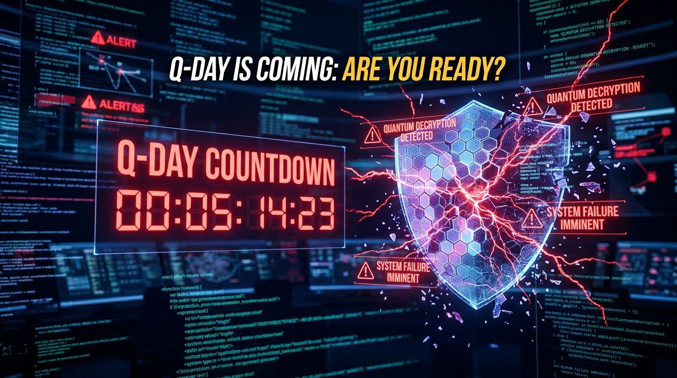 quantum q-day cybersecurity threat visual