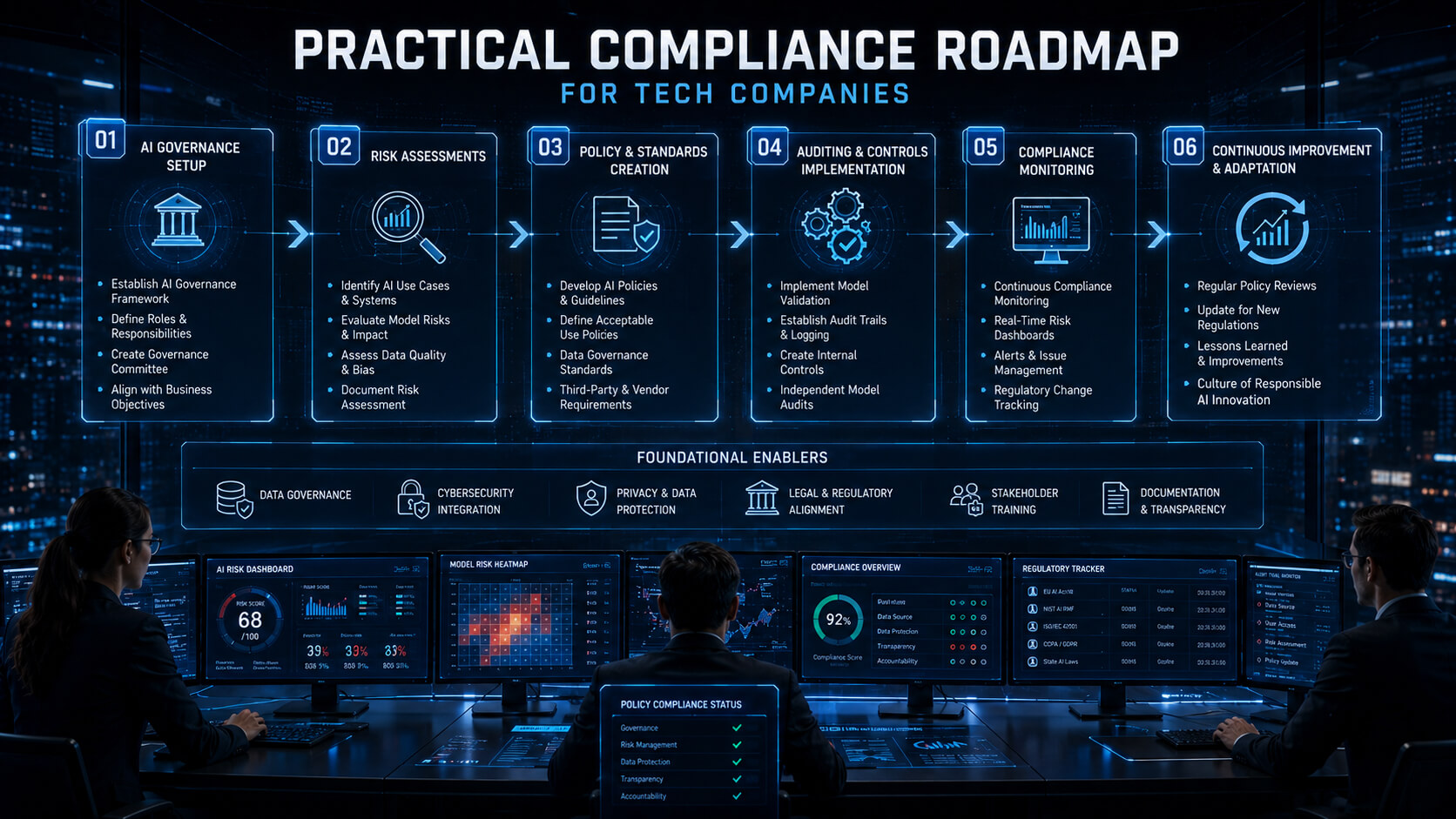 practical AI compliance roadmap for tech companies