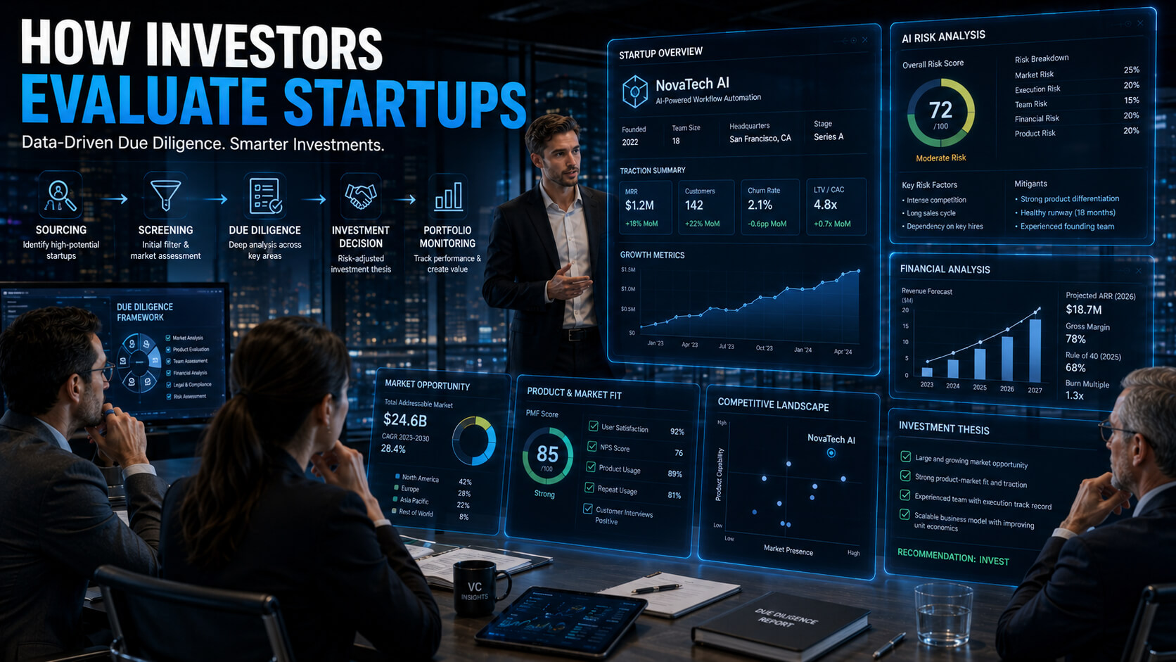 venture capital startup evaluation process