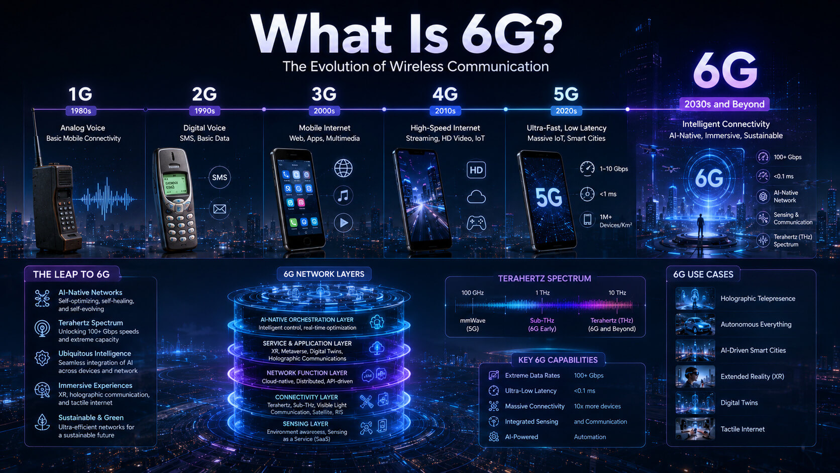 6G wireless technology evolution