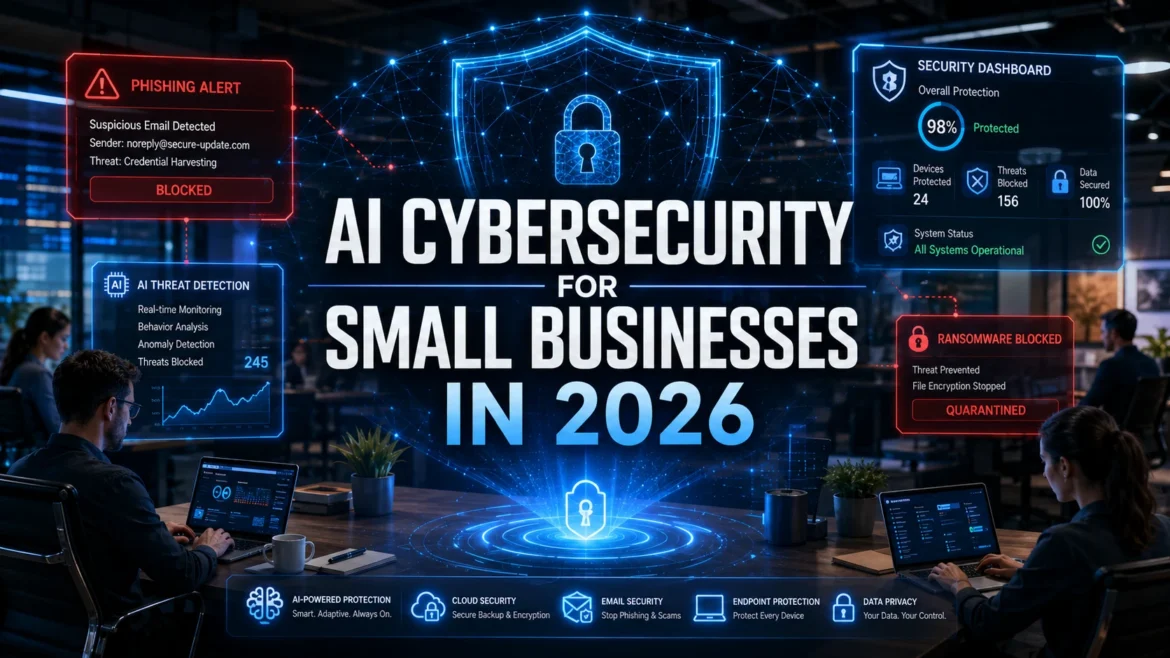 AI cybersecurity protection for small businesses