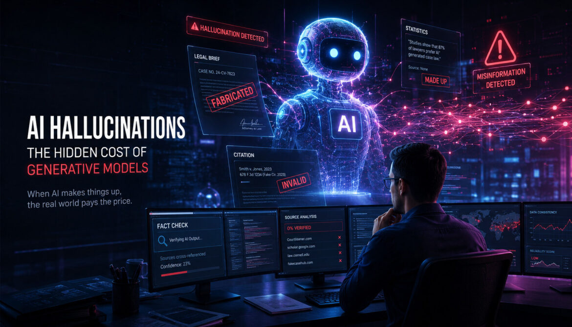 AI hallucination concept