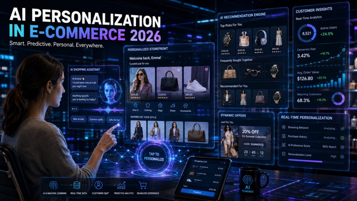 AI personalization in e-commerce and online shopping