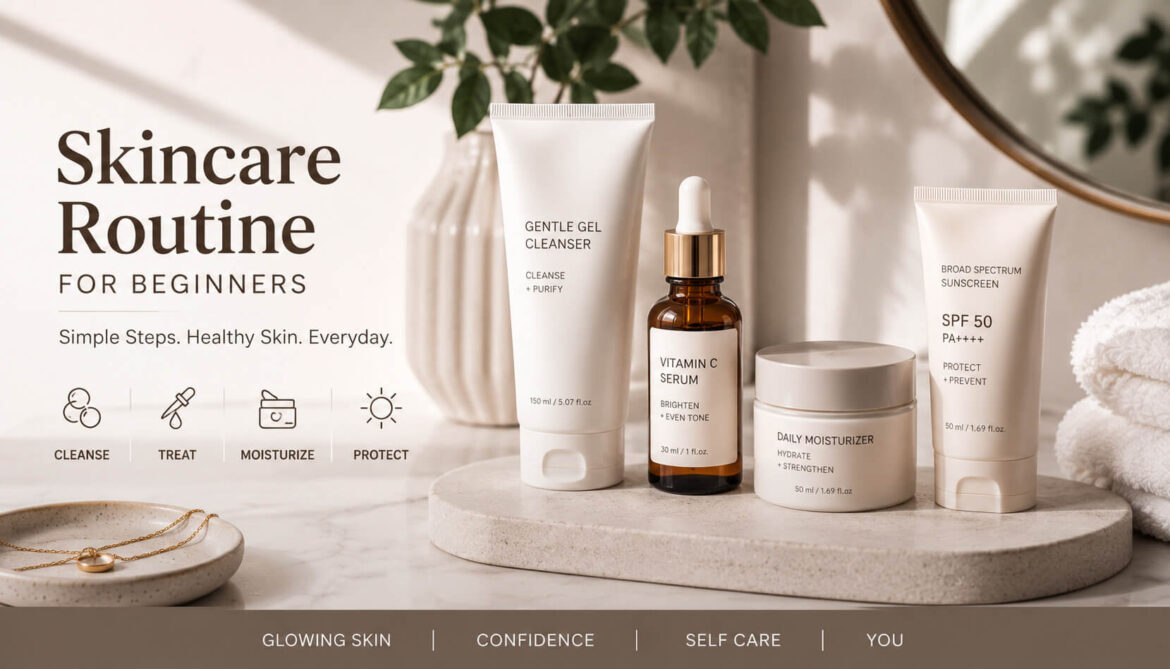 beginner skincare routine