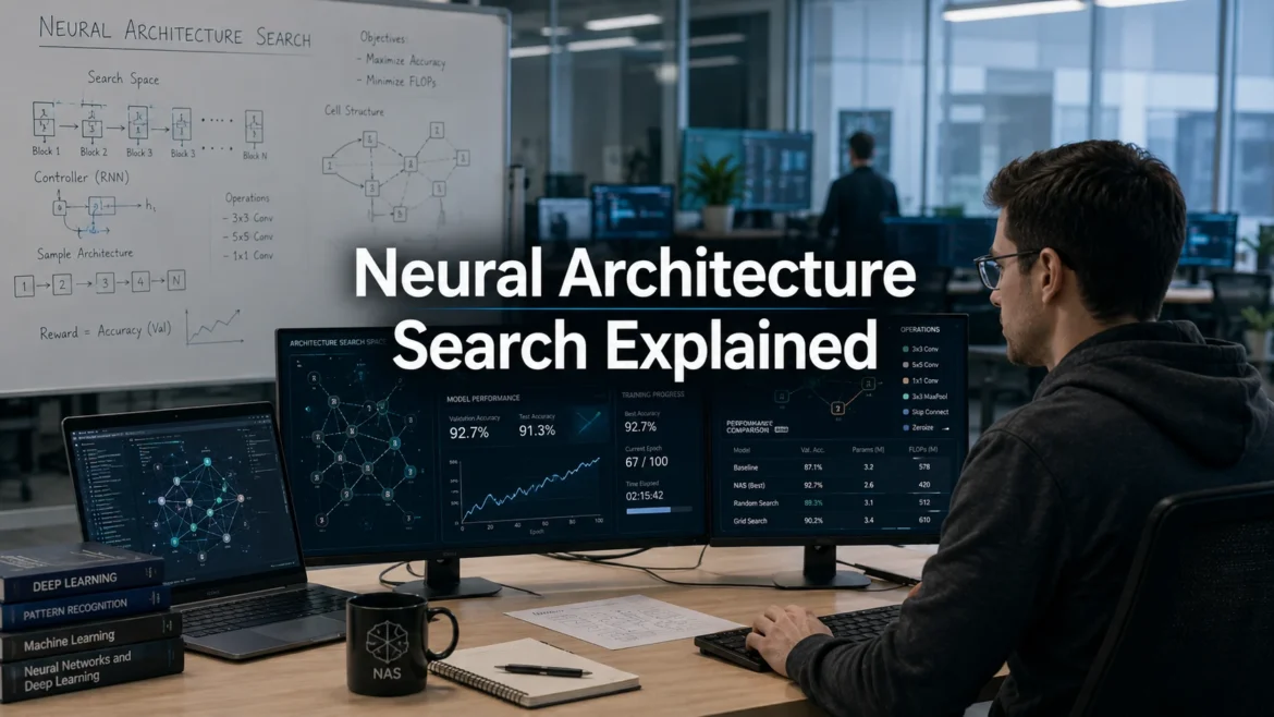 Neural Architecture Search explained with AI model optimization dashboards