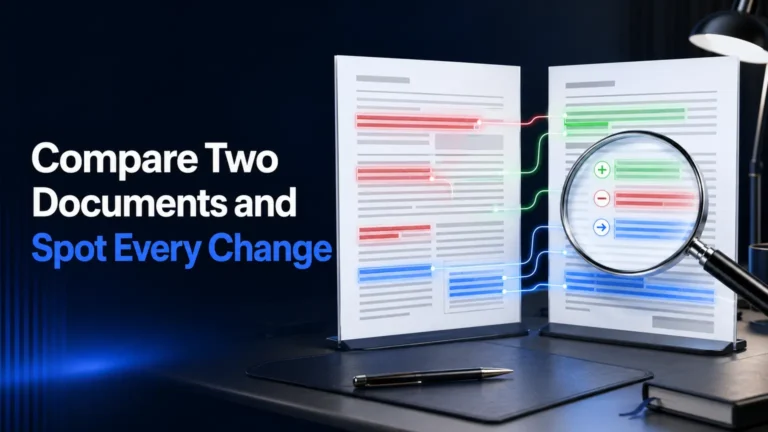 How to Compare Two Documents and Spot Every Change