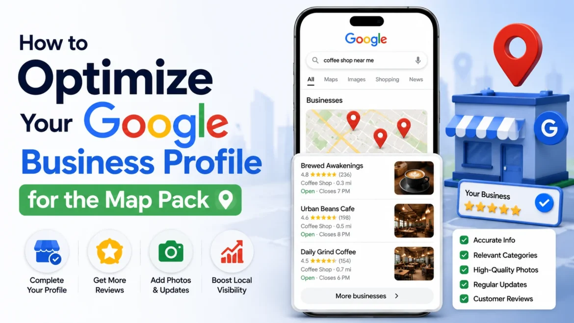 Google Business Profile optimization checklist for improving Map Pack rankings