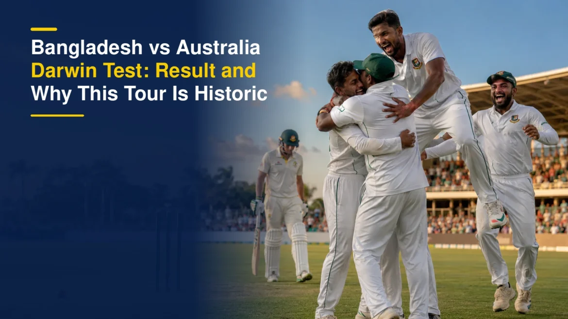 Bangladesh Beat Australia in Darwin