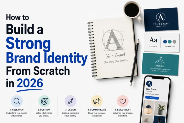 How to Build a Strong Brand Identity From Scratch in 2026