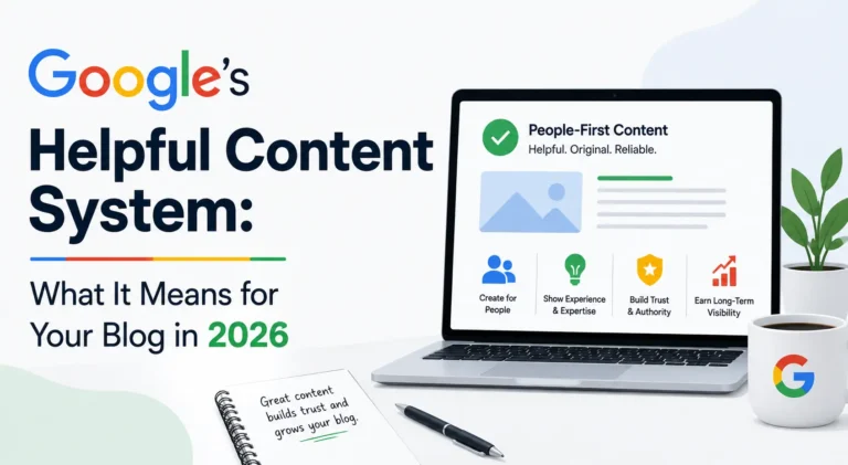 Google’s Helpful Content System: What It Means for Your Blog in 2026