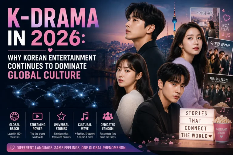 K-Drama in 2026: Why Korean Entertainment Continues to Dominate Global Culture