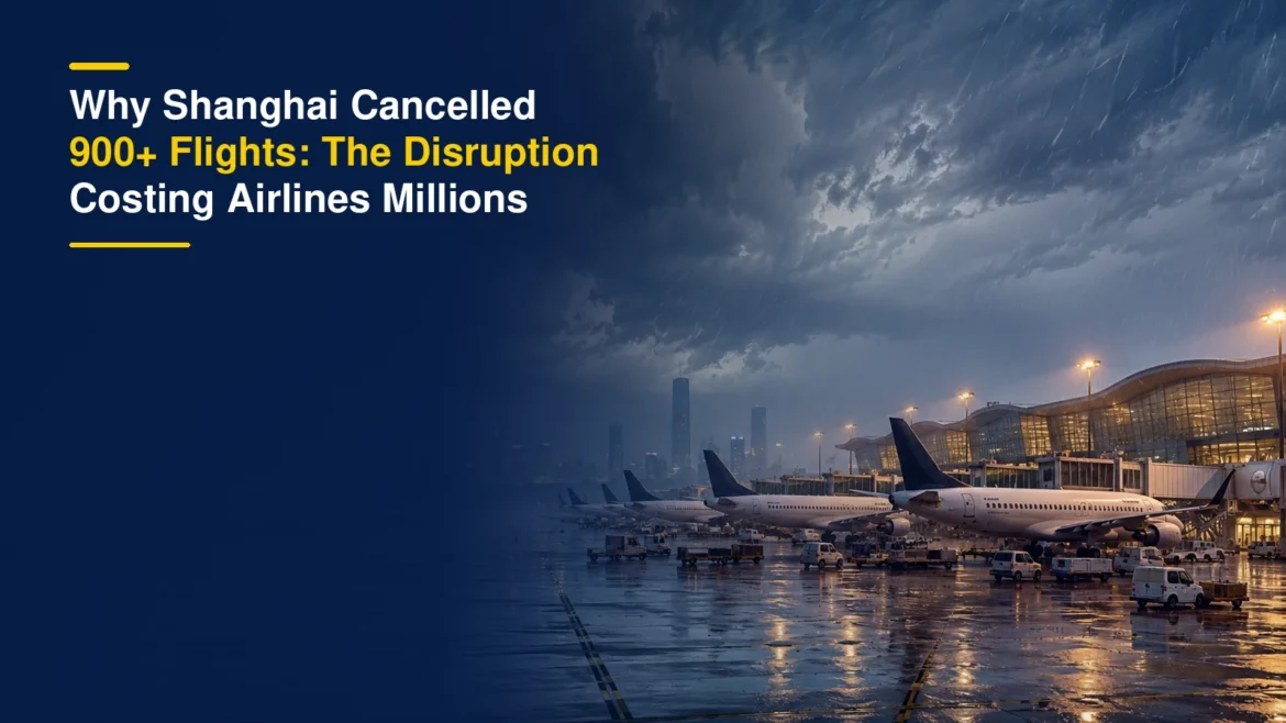 Why Shanghai Cancelled 1,300+ Flights: Typhoon Dolphin Explained Banner