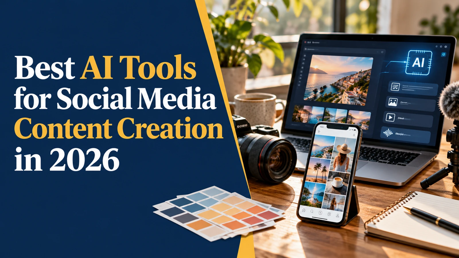 Best AI Tools for Social Media Content Creation in 2026