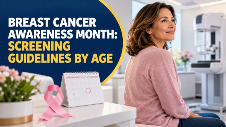 Breast Cancer Awareness Month: Screening Guidelines by Age