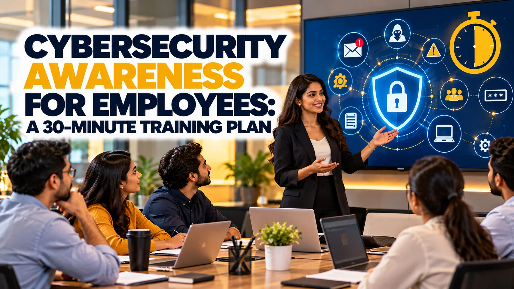 Cybersecurity Awareness for Employees: A 30-Minute Training Plan
