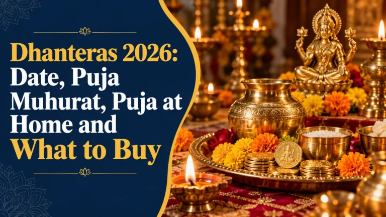 Dhanteras 2026: Date, Puja Muhurat, Puja at Home and What to Buy