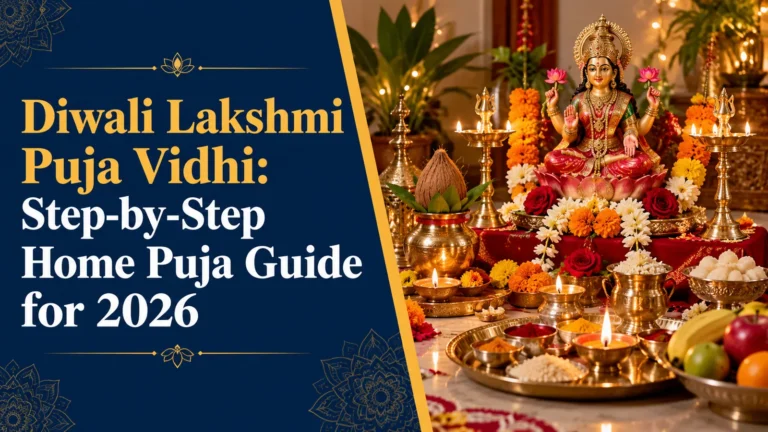 Diwali Lakshmi Puja Vidhi: Step-by-Step Home Puja Guide for 2026