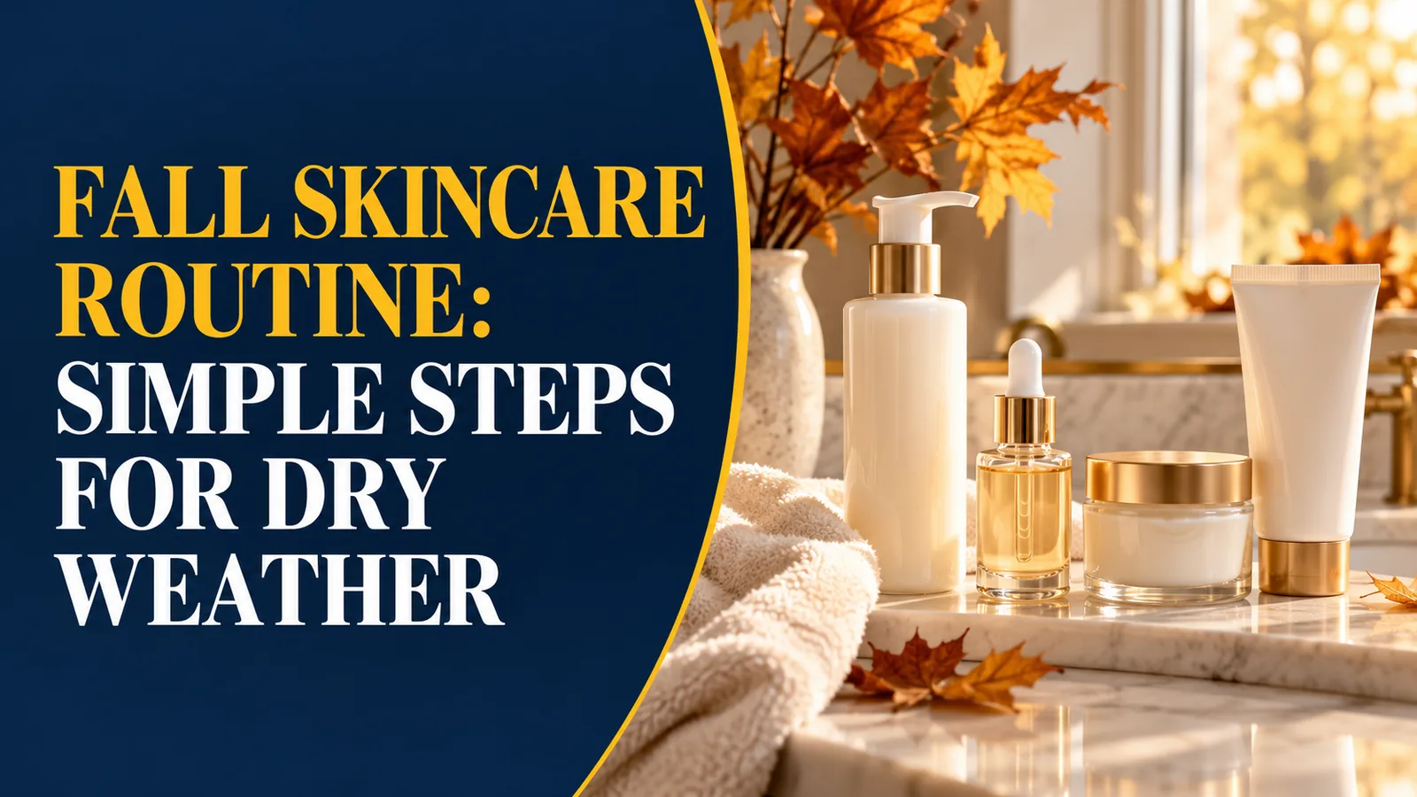Fall Skincare Routine: Simple Steps for Dry Weather