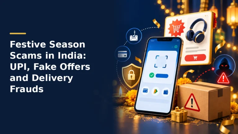 Festive Season Scams in India: UPI, Fake Offers and Delivery Frauds