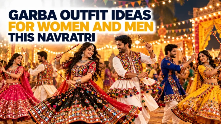 Garba Outfit Ideas for Women and Men This Navratri