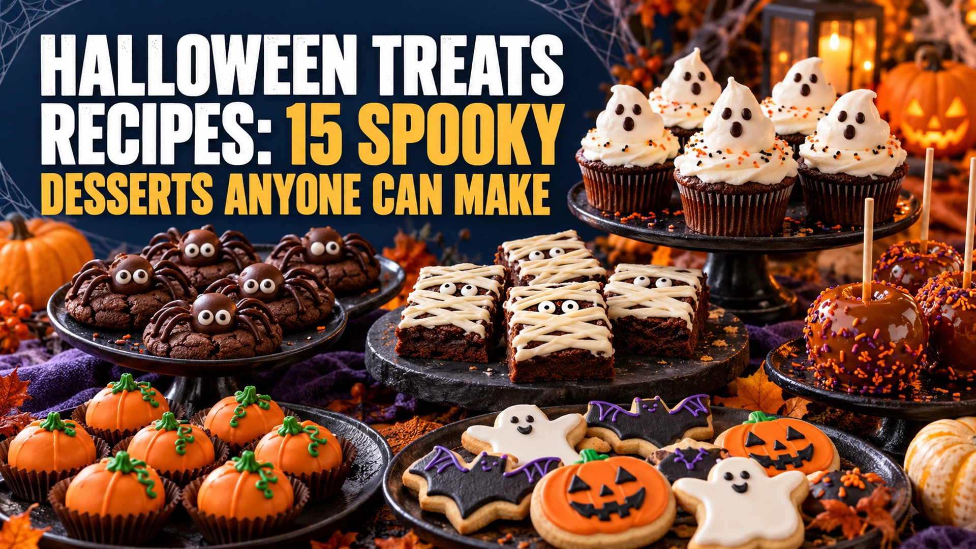 Halloween Treats Recipes: 15 Spooky Desserts Anyone Can Make