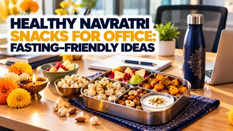 Healthy Navratri Snacks for Office: Fasting-Friendly Ideas