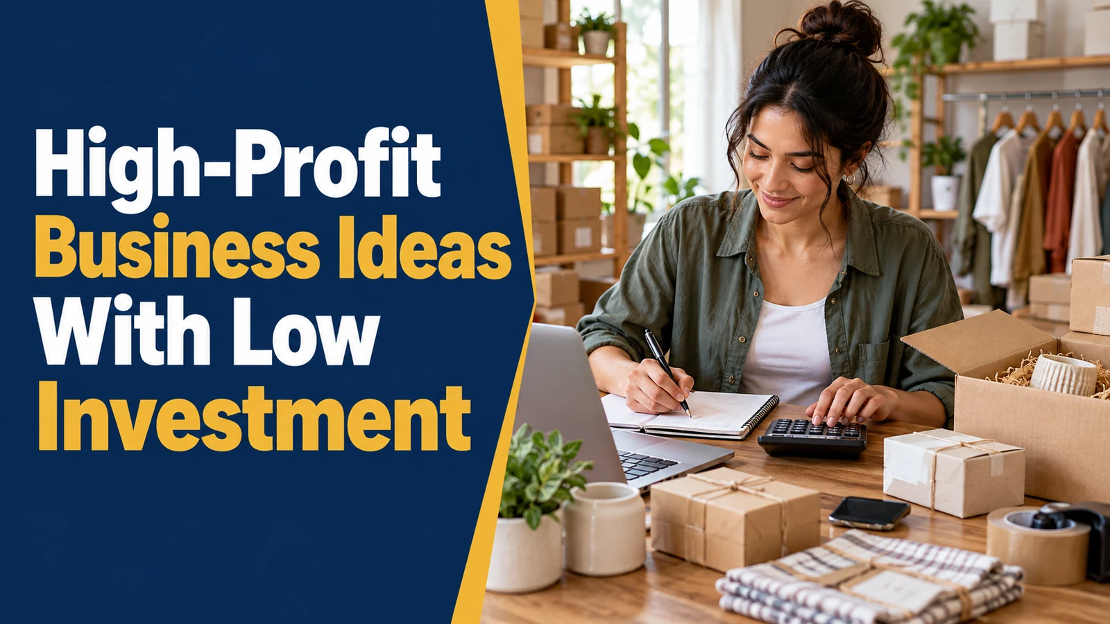 High-Profit Business Ideas With Low Investment