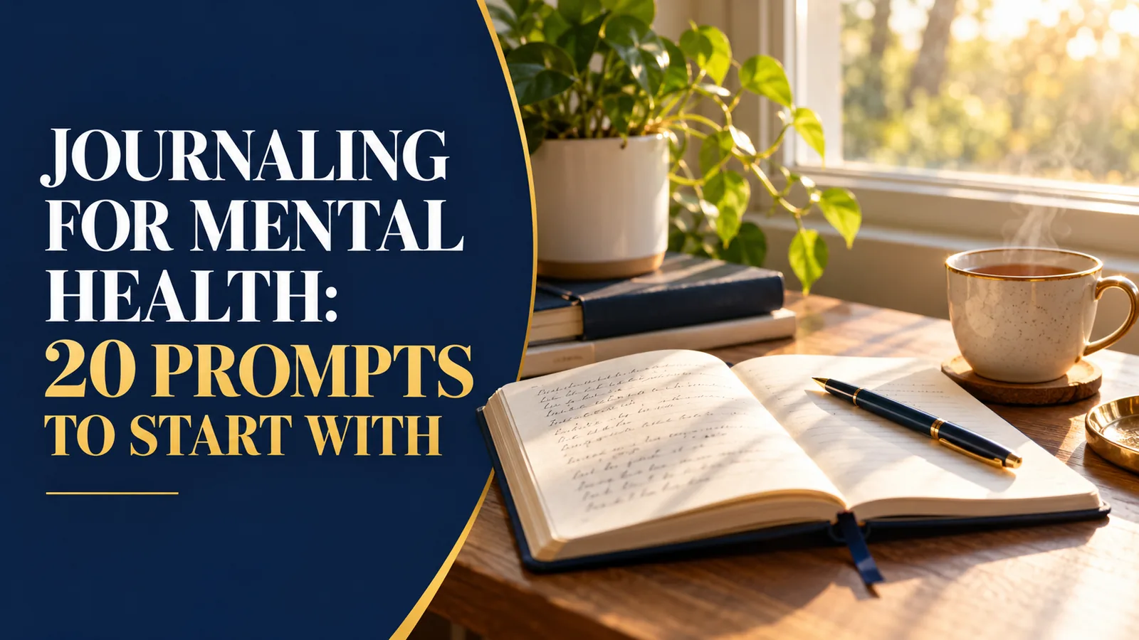 Journaling for Mental Health: 20 Prompts to Start With