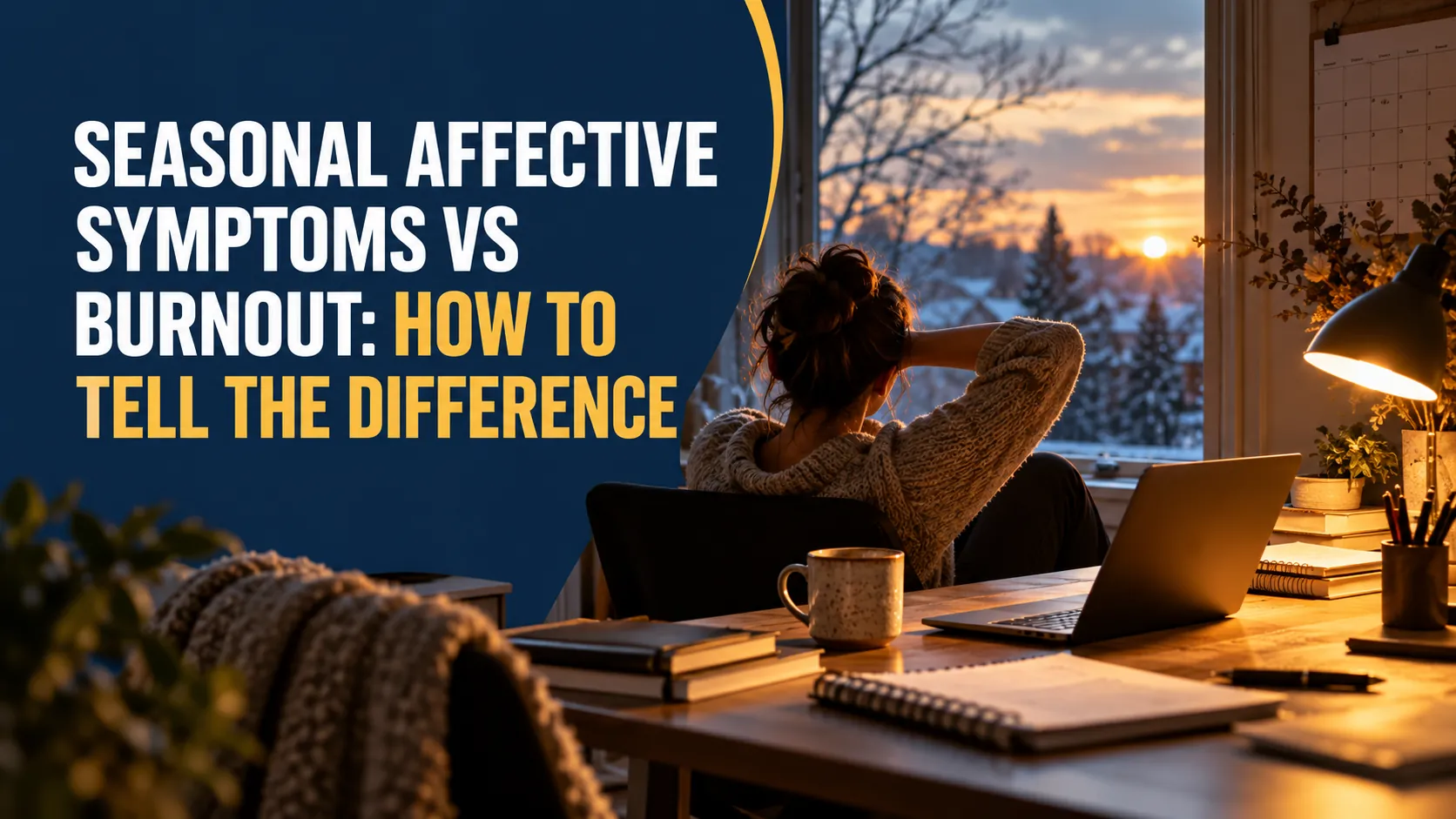 Seasonal Affective Symptoms vs Burnout: How to Tell the Difference