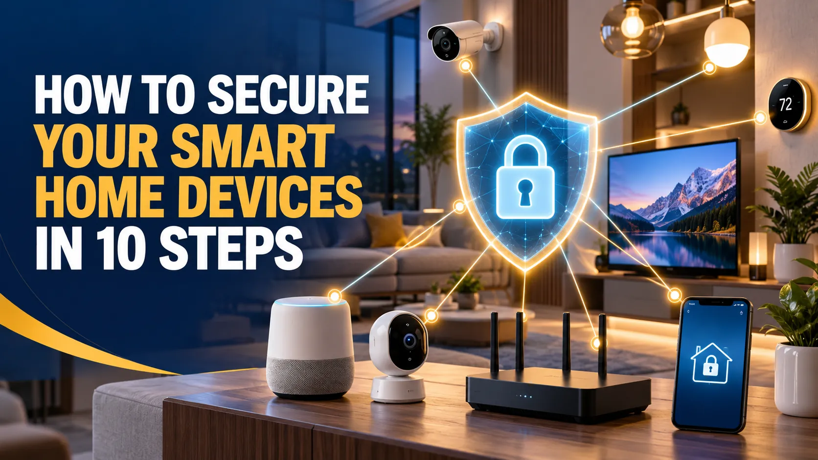 How to Secure Your Smart Home Devices in 10 Steps