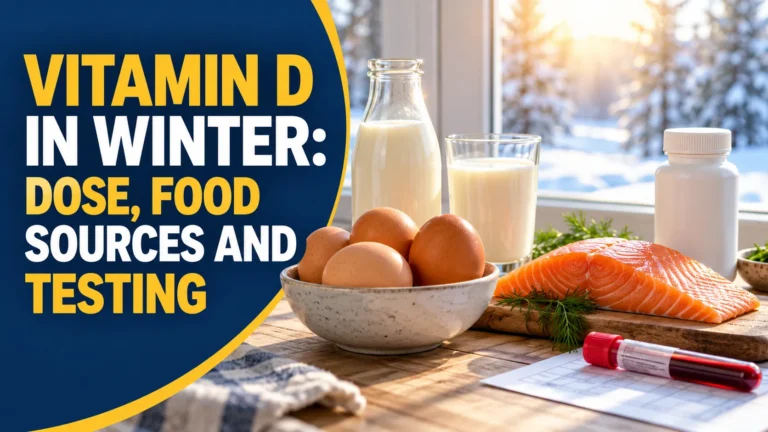 Vitamin D in Winter: Dose, Food Sources and Testing