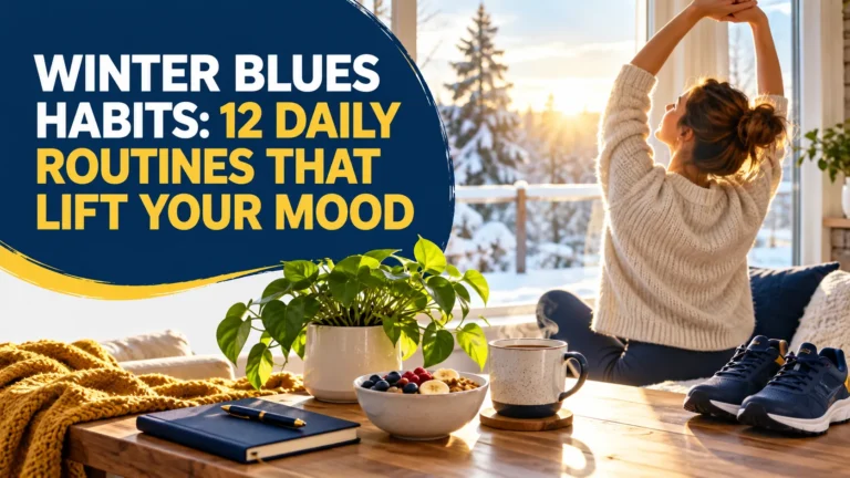 Winter Blues Habits: 12 Daily Routines That Lift Your Mood