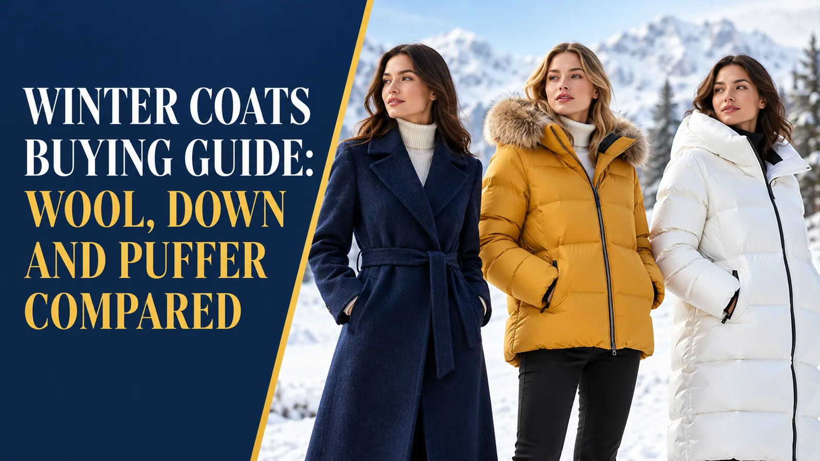 Winter Coats Buying Guide: Wool, Down and Puffer Compared